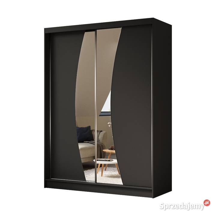 Szafa z ozdobnym lustrem 160 WYSYŁKA 216cm