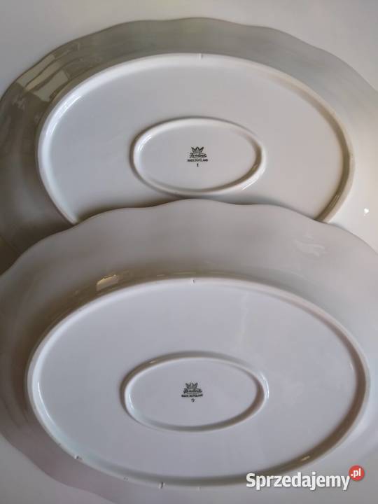 Duże Półmiski Sygnowane Karolina Vintage lata Gdańsk