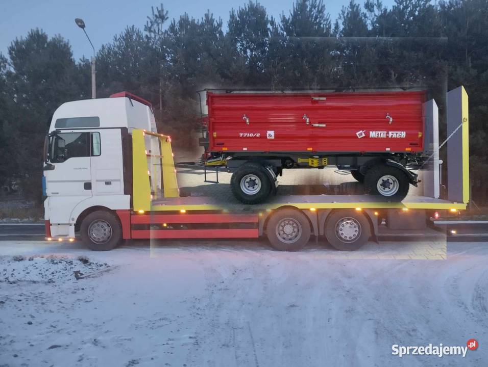 transport 15 ton laweta ciagniki koparki widlaki Transport towarów Olesno