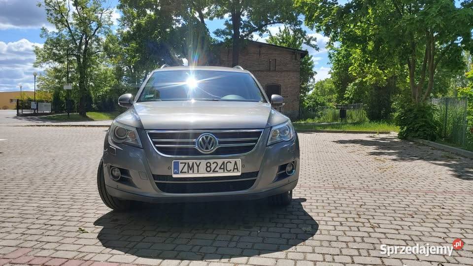 VW Tiguan 20 TDI 4motion elektryczne lusterka wielkopolskie Poznań