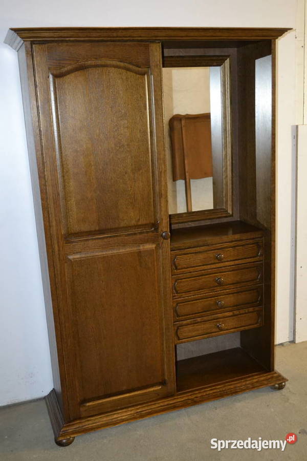 garderoba wieszak stylowy dąb Meble Będzin