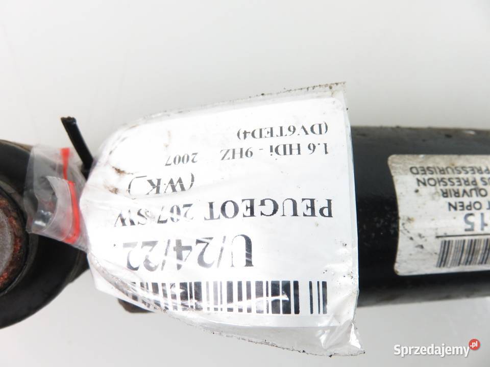 AMORTYZATOR TYŁ PEUGEOT 207 SW sprzedam