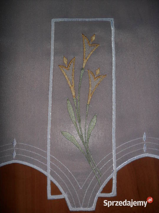 zazdroska krótka firanka 70 biała dolnośląskie