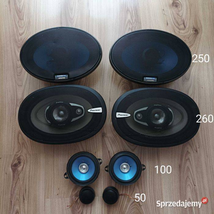 Głośniki samochodowe Pioneer Alpine Kenwood i wysokotonowe Stronie Śląskie