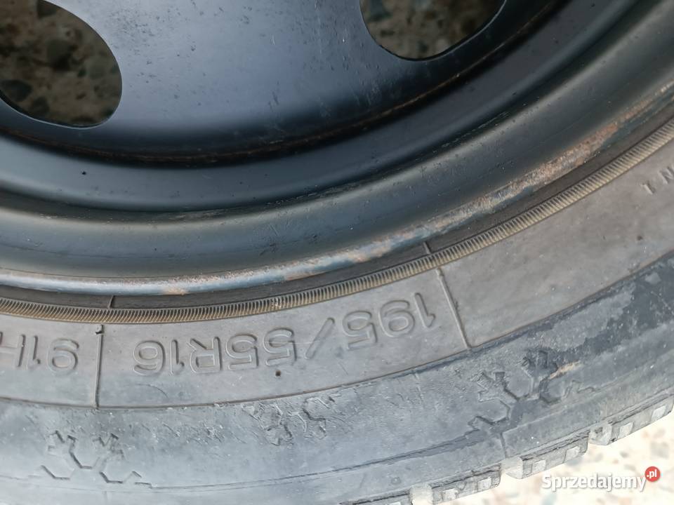 kola zimowe na felgach stalowych citroen Samochodowe sprzedam