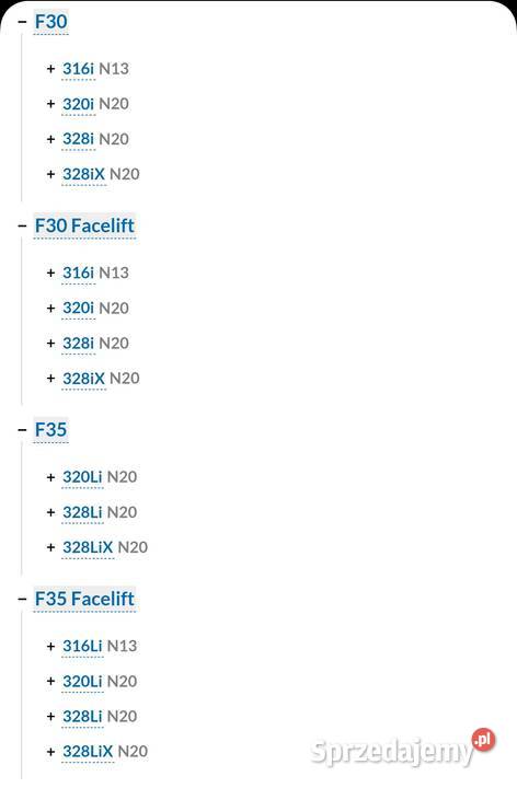 Zacisk tył Bmw e90 e91 e92 e93 f30 f35 e84 320 Układ hamulcowy Dębica