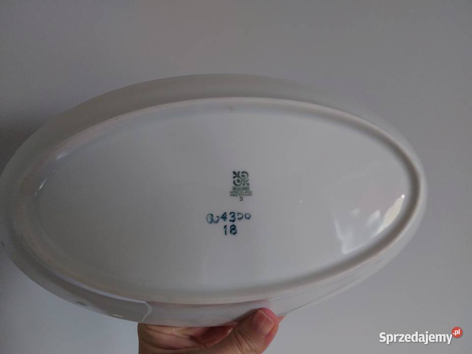 półmisek biały porcelana Włocławek Poznań sprzedam