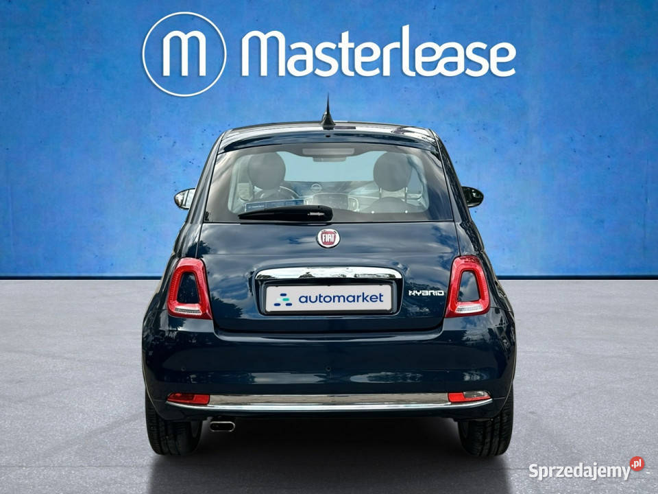Fiat 500 10 Hybrid Dolcevita Z Polskiego Salonu niebieski mazowieckie Warszawa