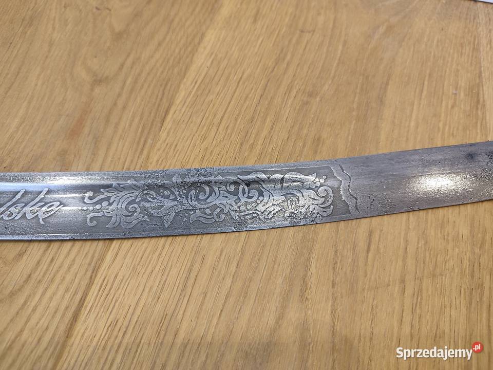 Polska szabla powstanie styczniowe Boże zbaw