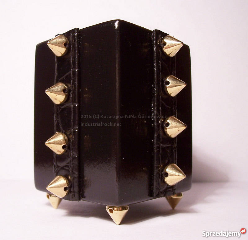 Niespotykane świeczniki na tealight złote ćwieki małopolskie Kraków sprzedam