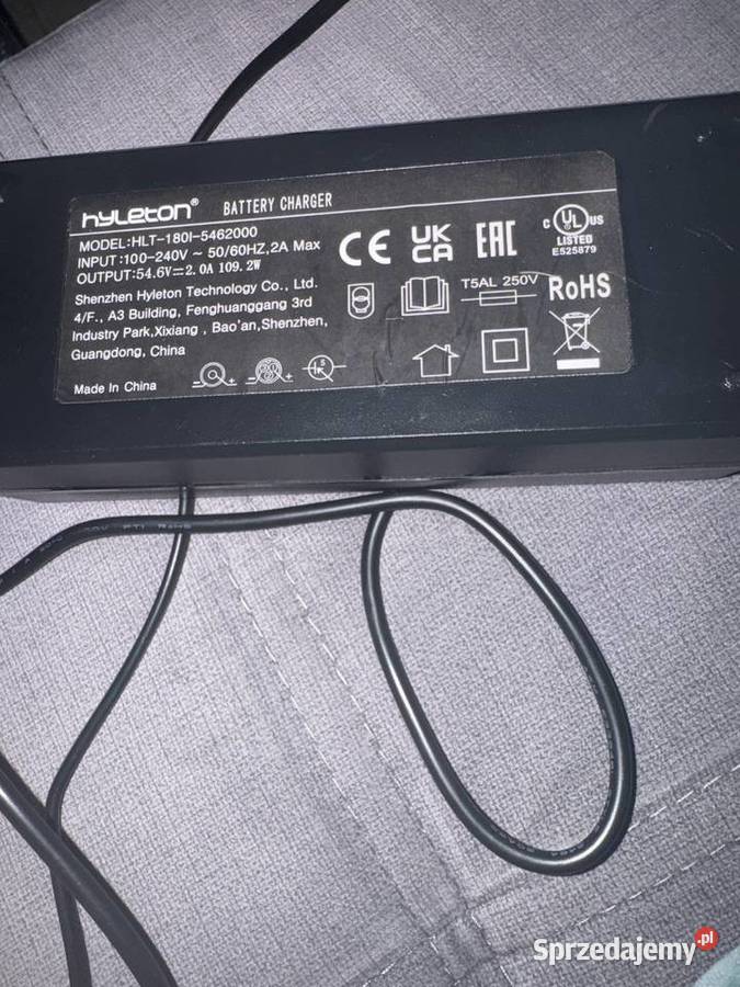 Ładowarka do hulajnogi elektrycznej RUPTOR r6v6 Poznań