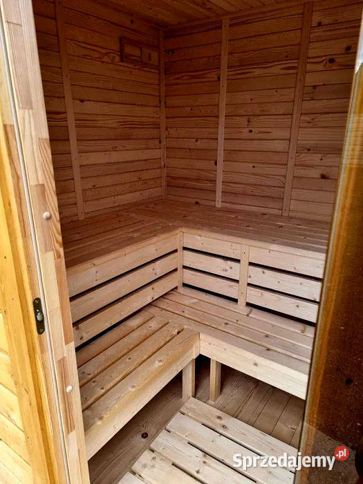 SAUNA OGRODOWA CUBE LUX 220 x 220 Sauny Wrocław sprzedam