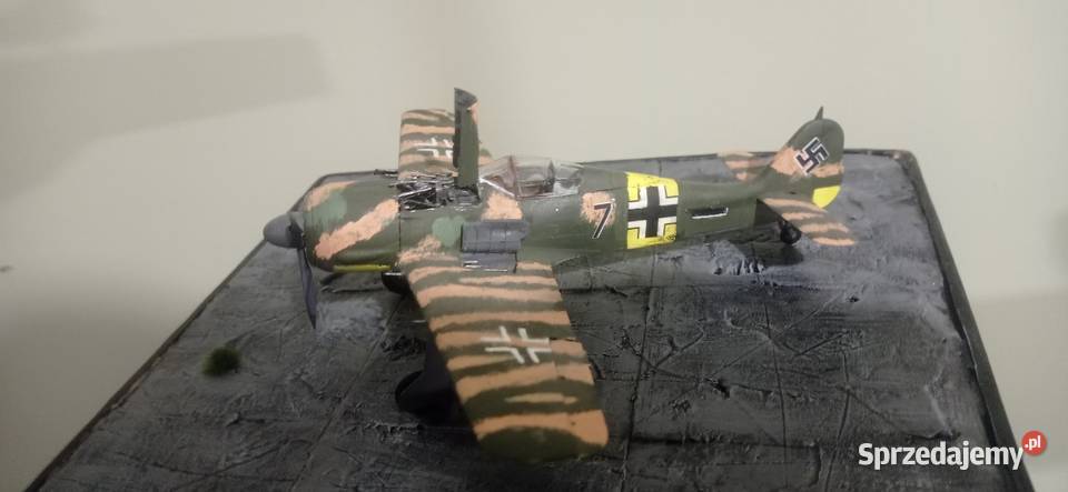 Diorama 148 Fw 190 A6 Modelarstwo kujawsko-pomorskie Złotniki Kujawskie
