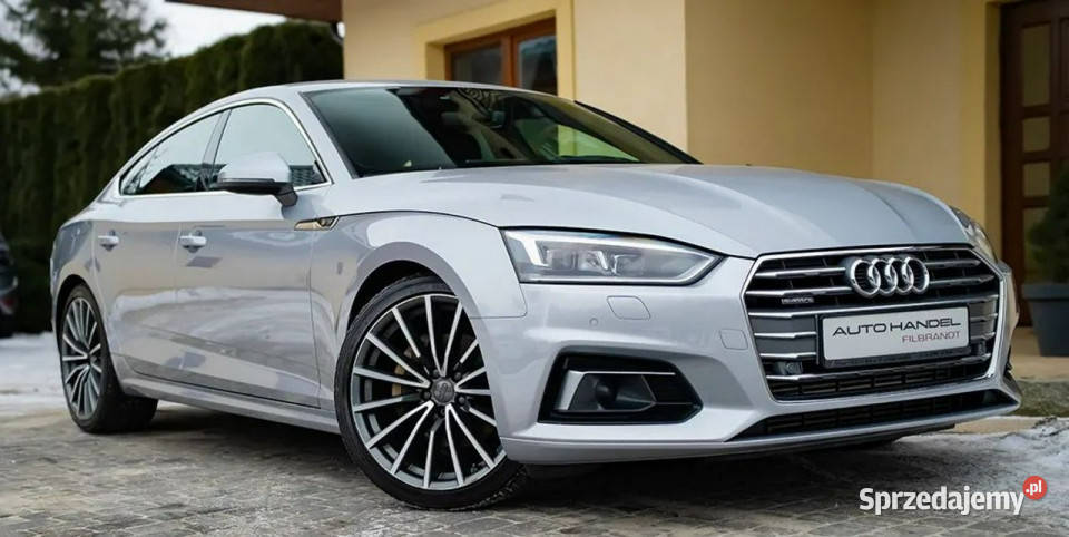 Audi A5 Sportback Gwarancja w 30 TDI Quattro 218 Lipno