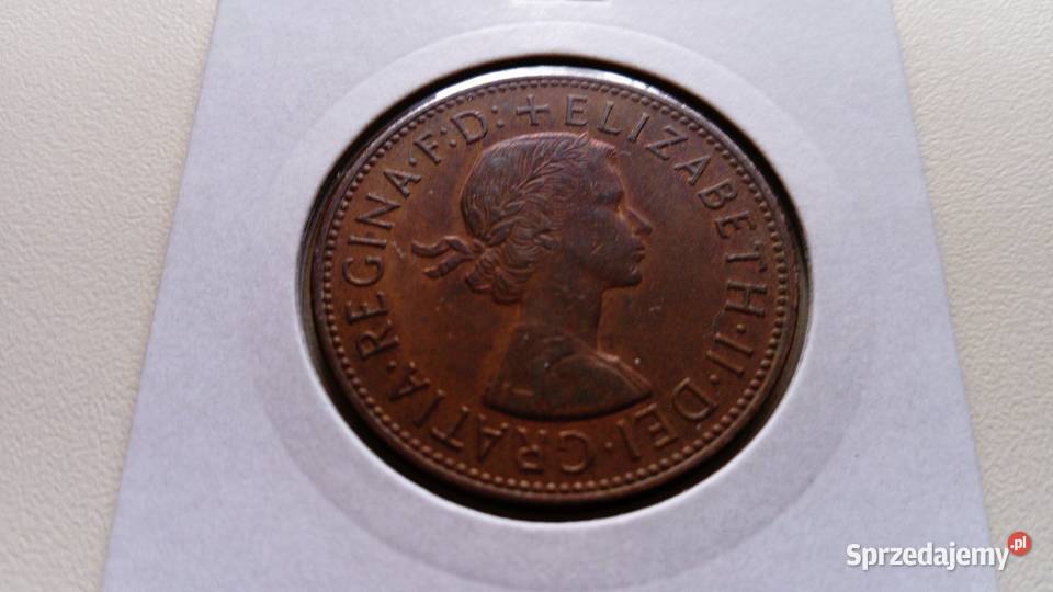 Moneta 1 pence 1967 r sprzedam