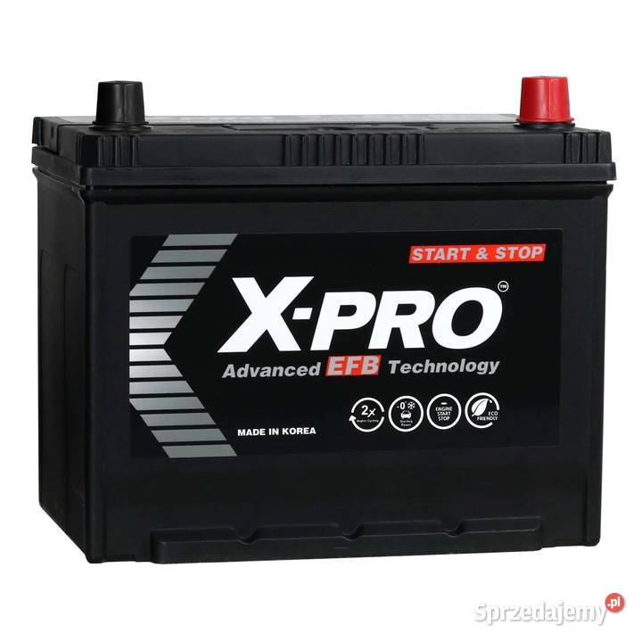 Akumulator XPRO EFB 70Ah 730A Kraków Okulickiego sprzedam