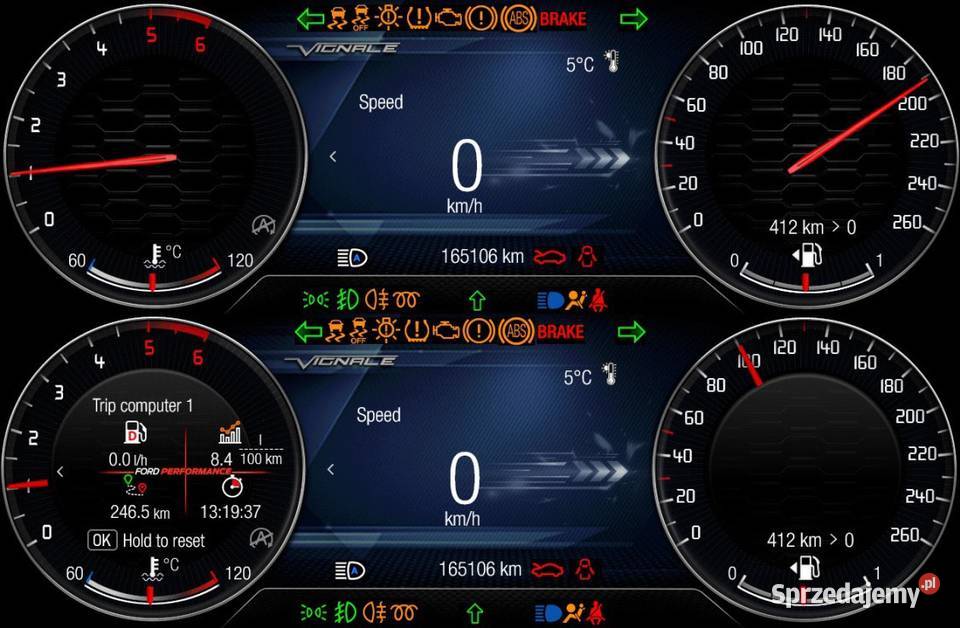 Ford aktywacja Wizualizacja ciśnienia w oponach małopolskie Kraków