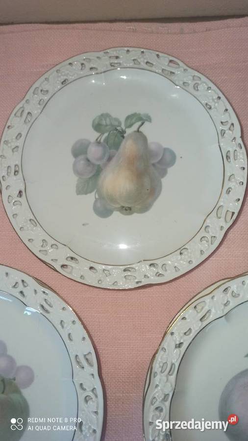 Talerzyk deserowy Syg numeryczna Subtelne kolory pomorskie Gdańsk sprzedam