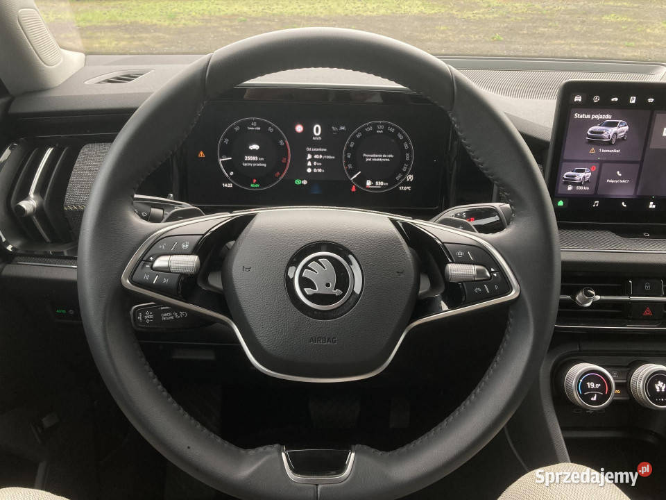 Skoda Kodiaq Selection 15 TSI mHEV DSG Fv23 czujnik martwego pola