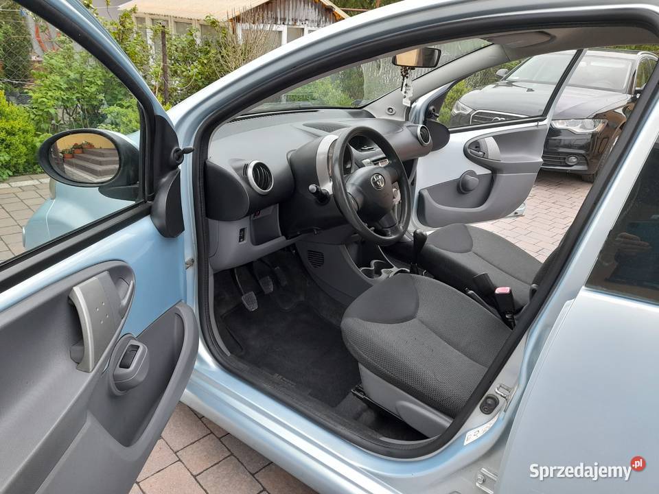 Toyota Aygo 10 benzynka5 drzwi150 przebieguklima Rok produkcji 2005 Siedliszcze-Osada