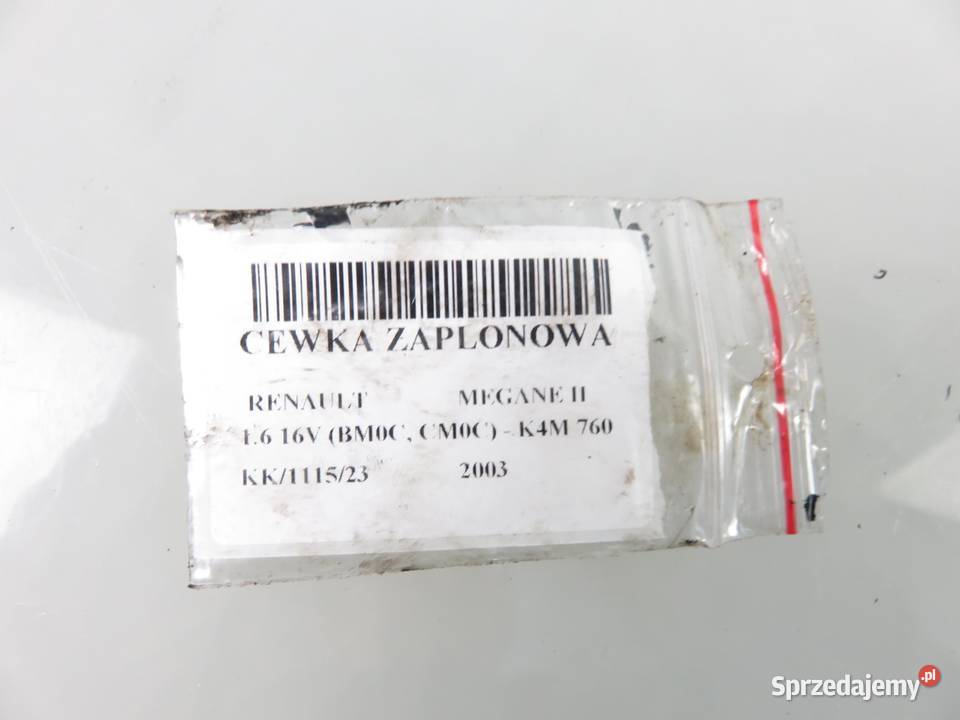 CEWKA RENAULT MEGANE II 16 16V 0040100052 Układ elektryczny silnika