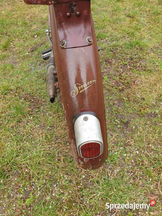 Simson SR2 produkcji 1959 uszkodzony Olesno