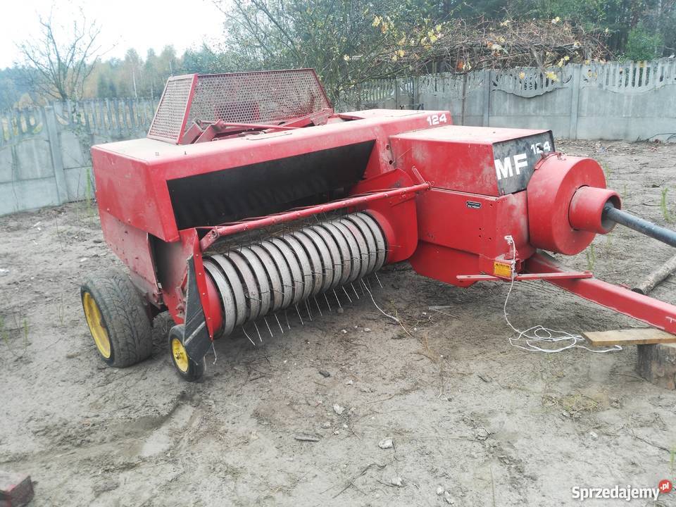 Prasa kostkujaca MF124 Prasy Żołynia