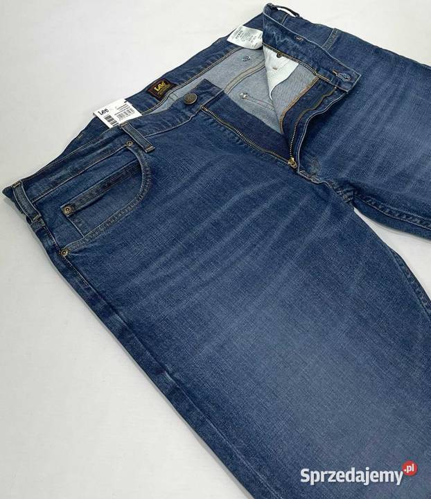 Spodnie męskie jeansy Lee Rider Worn From Raw