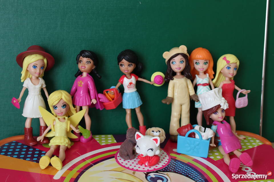 Wielki zestaw lalek i akcesorii Polly pocket Kraków