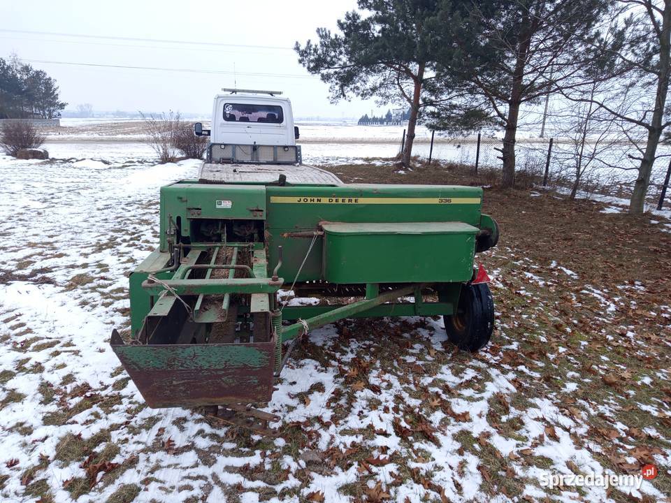 Prasa kostkujaca John Deere 336 Kostkujące świętokrzyskie Jędrzejów