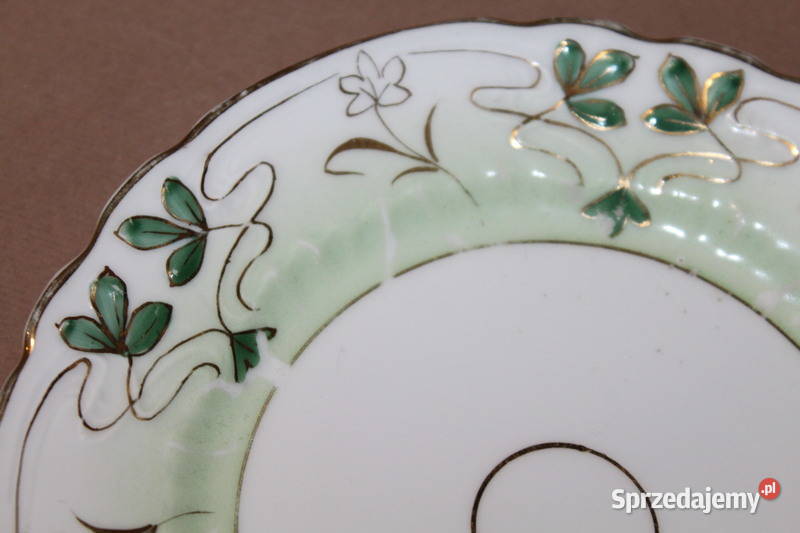 Komplet porcelanowych talerzyków deserowych 6