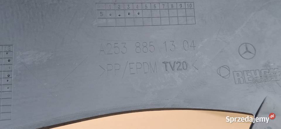 MERCEDES GLC W253 X253 LIFT DOKŁADKA ZDERZAKA lubuskie Bieleń