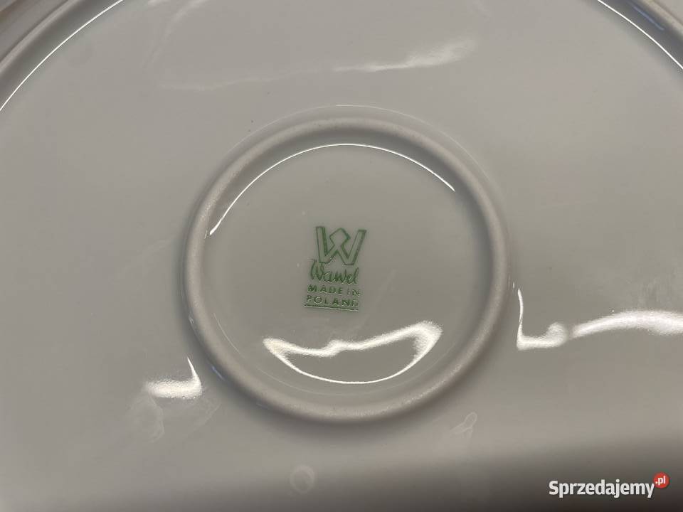 Wawel misa i talerz PRL