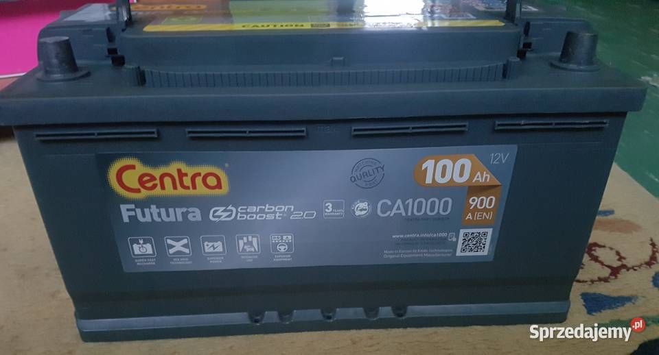 Akumulator samochodowy CENTRA FUTURA sprzedam