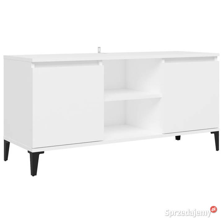 Szafka TV metalowe nóżki biała 1035x35x50 Warszawa