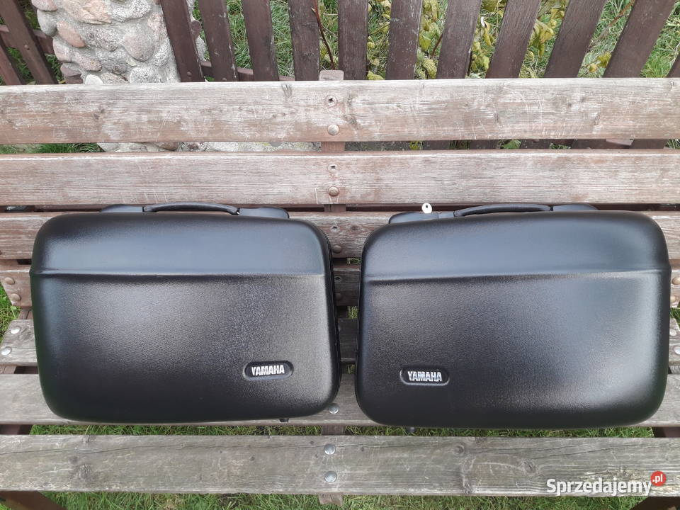 Ładne kufry boczne YAMAHA XJ Diversion stelaż 2 kufry Kamocin