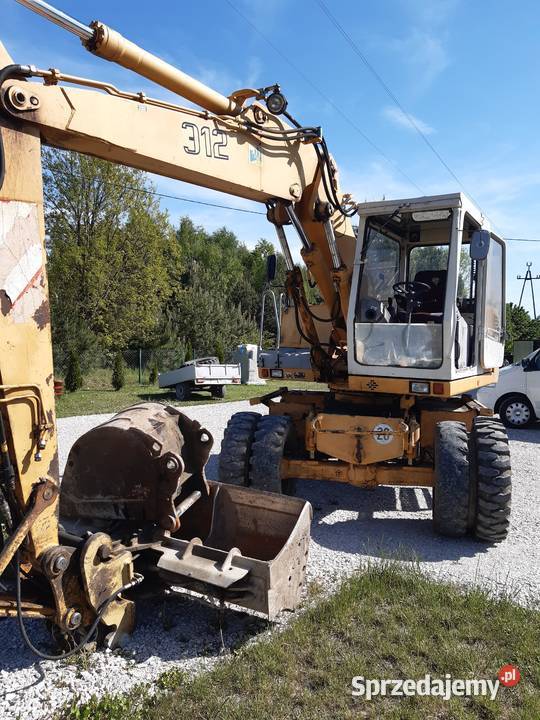 Koparka kołowa liebherr Szybkozłącze małopolskie Piwniczna-Zdrój
