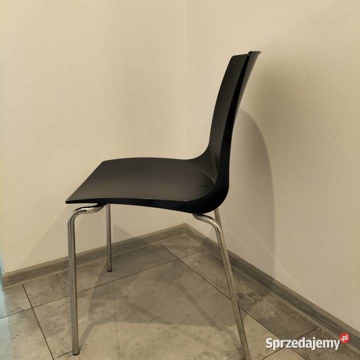 Krzesła plastikowe z metalowymi nogami lubelskie Lublin