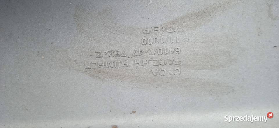 Zderzak tylny tył Mitsubishi Lancer X sedan 2010 sprzedam