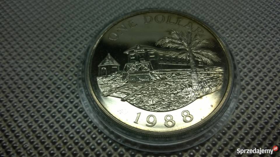MONETA Bermudy 1 dolar 1988 Warszawa sprzedam