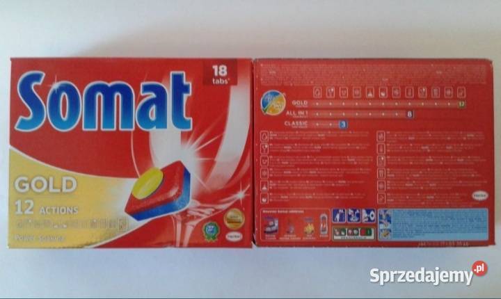 Somat Gold tabletki do zmywarek 36 sztuki