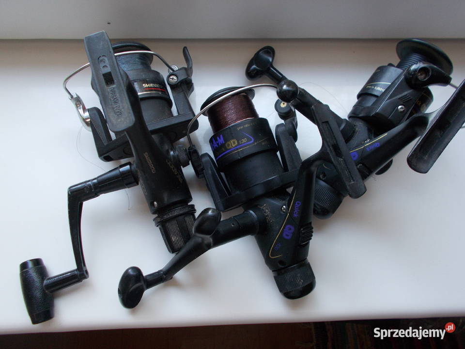 Kołowrotki 3 sztuki 2 DAM1 SHIMANO Skarżysko-Kamienna