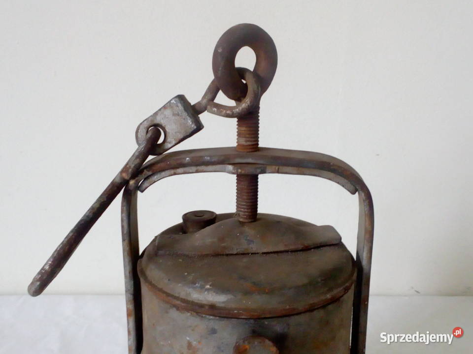 Górnicza stara lampa karbidowa sprzedam