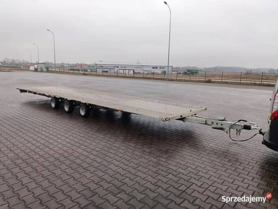 Laweta najazd 100 aluminium 9 metrów Lawety Rzędziany