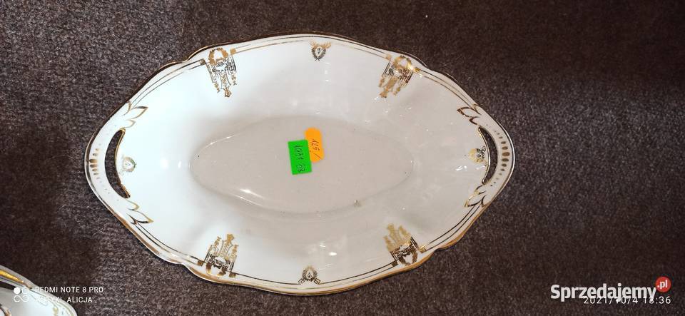 Salaterka Patera C T Syg w latach 19311938 r Porcelana i szkło Gdańsk