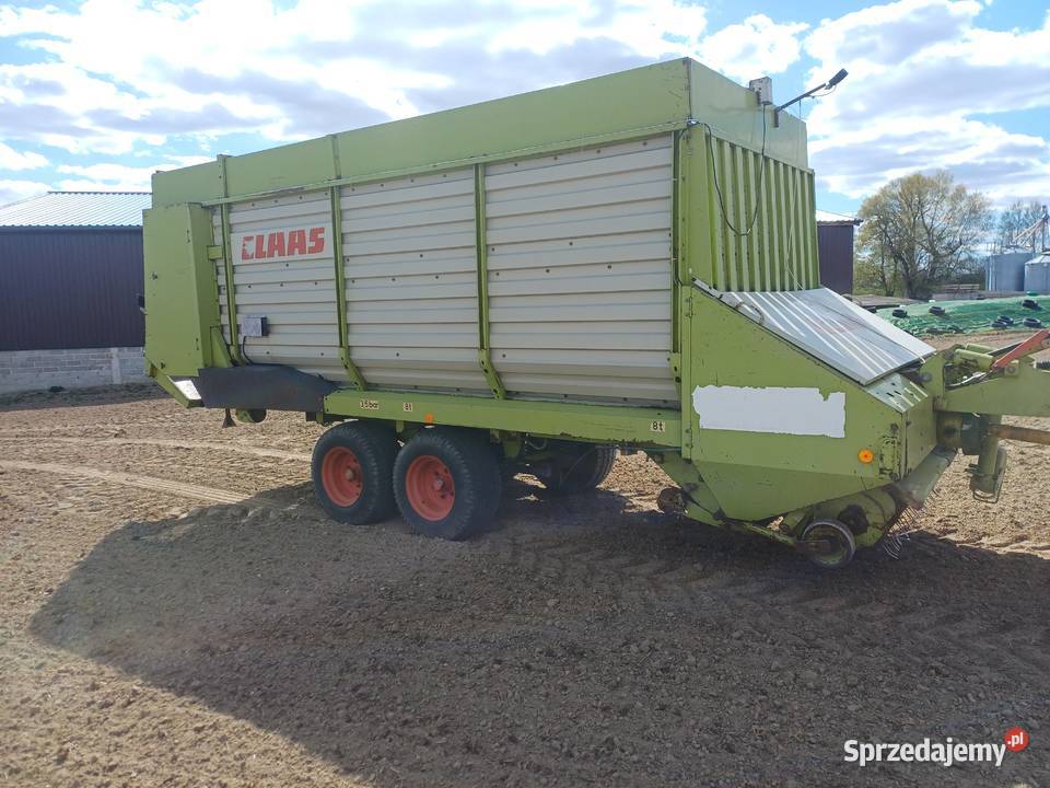 Przyczepa samozbierająca claas Kęsowo