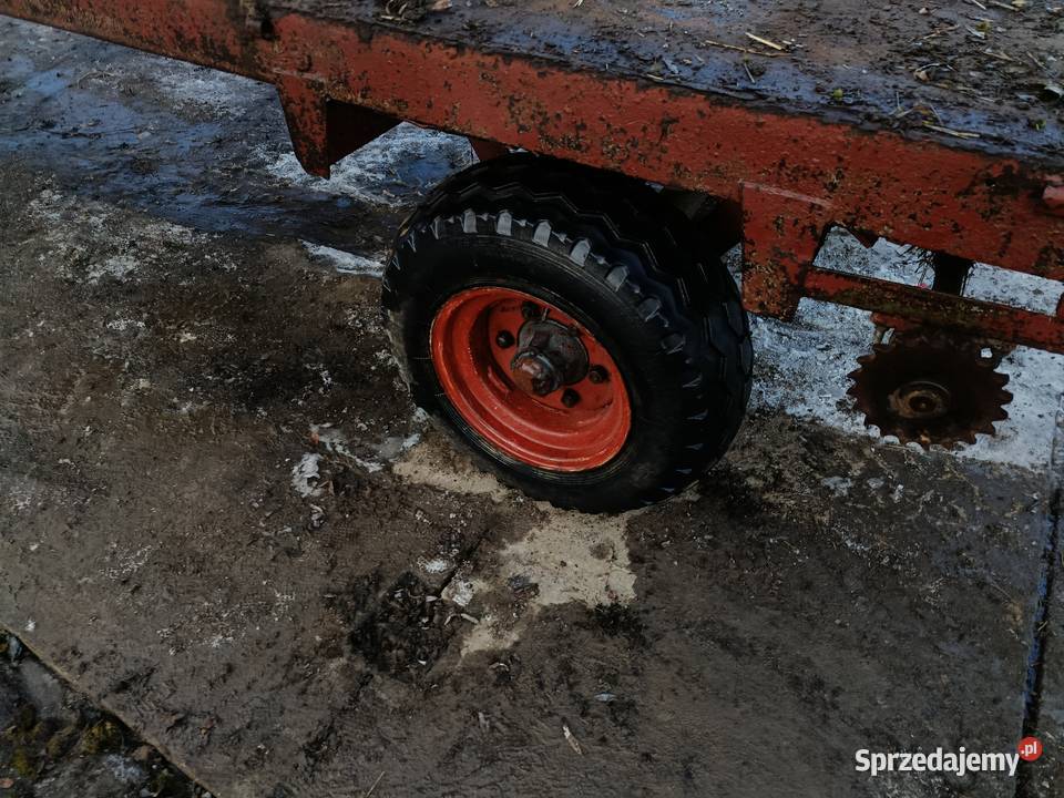 Platforma rama z rozrzutnika przyczepa kiper Limanowa