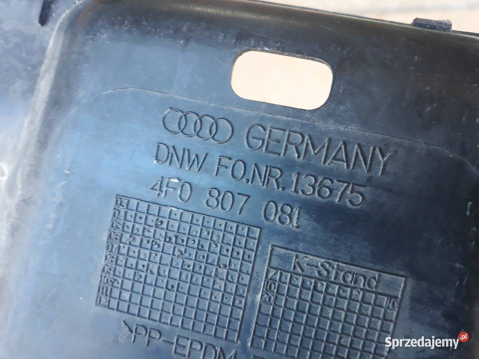 AUDI A6 C6 OSŁONA GÓRNA PASA PRZEDNIEGO NAKŁADKA