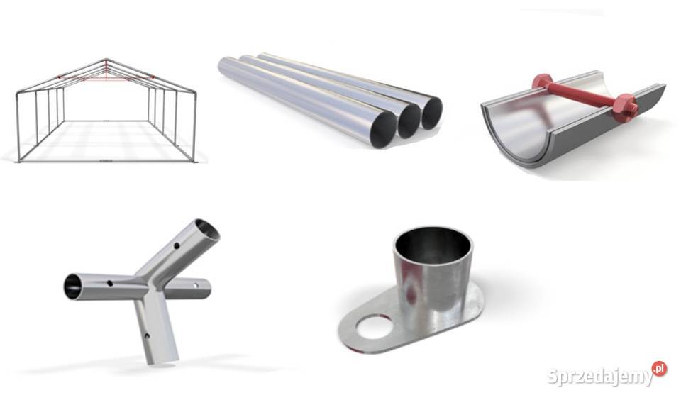 4x4x2m Namiot ogrodowy stabilny imprezowy ślub Łomża