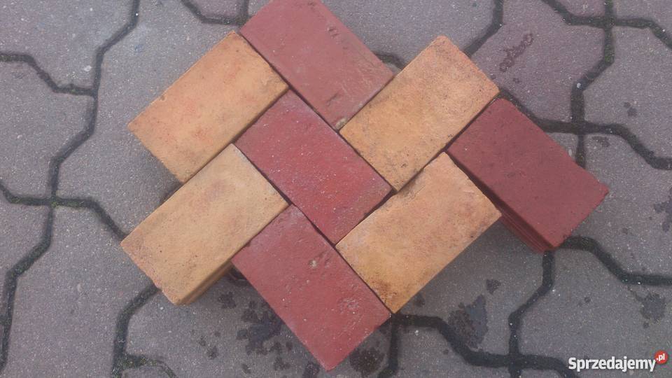 Posadzka z cegły podłoga ceglana rustykalne